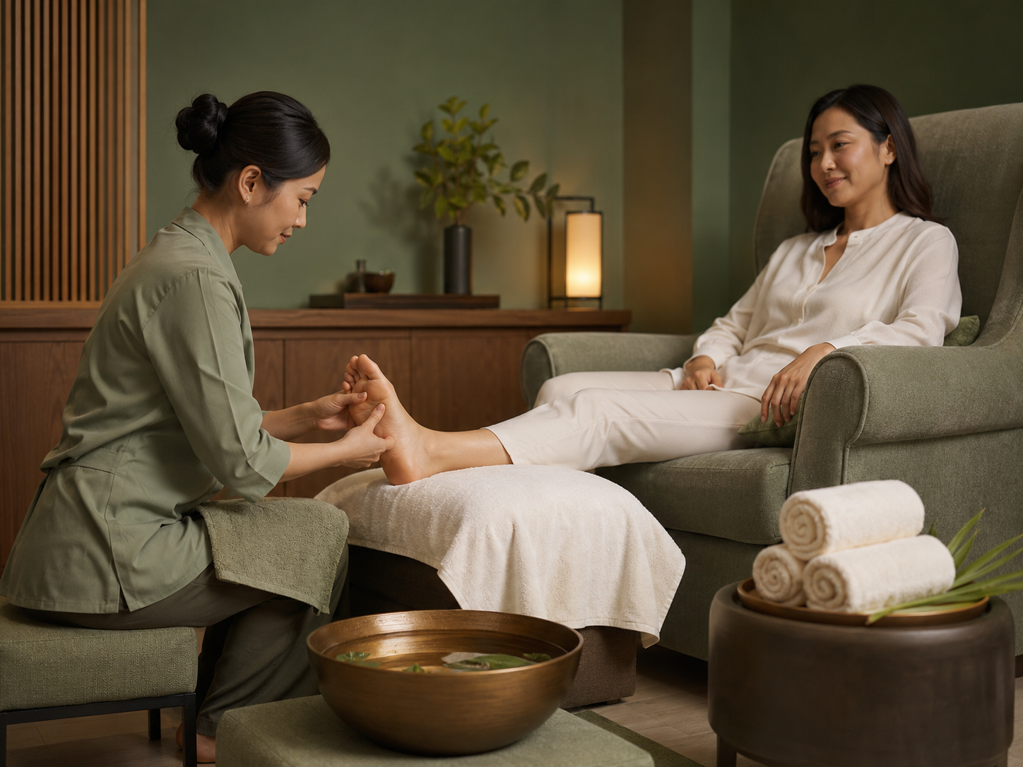 Foot Massage & Reflexology at Lira VIP Spa Arjan Dubai